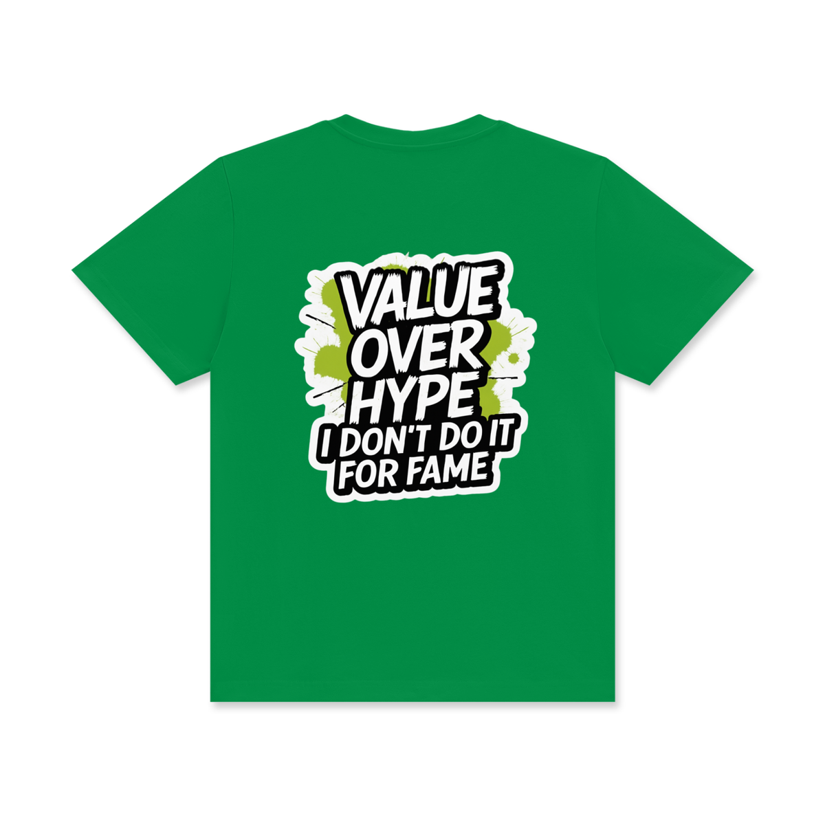 Value Over Hype Crew Neck Premium T-shirt
