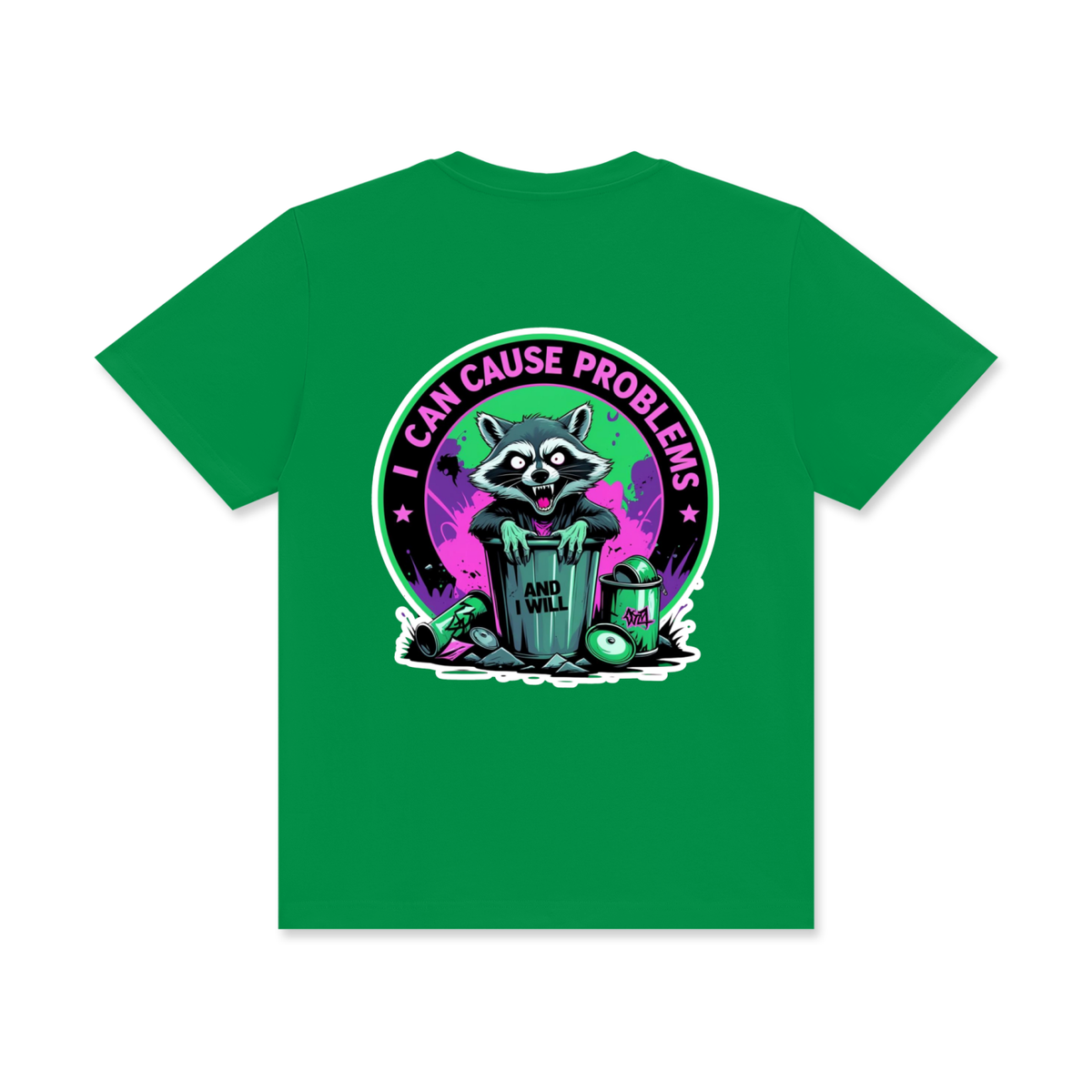 Raccoon Problems Crew Neck Premium T-shirt