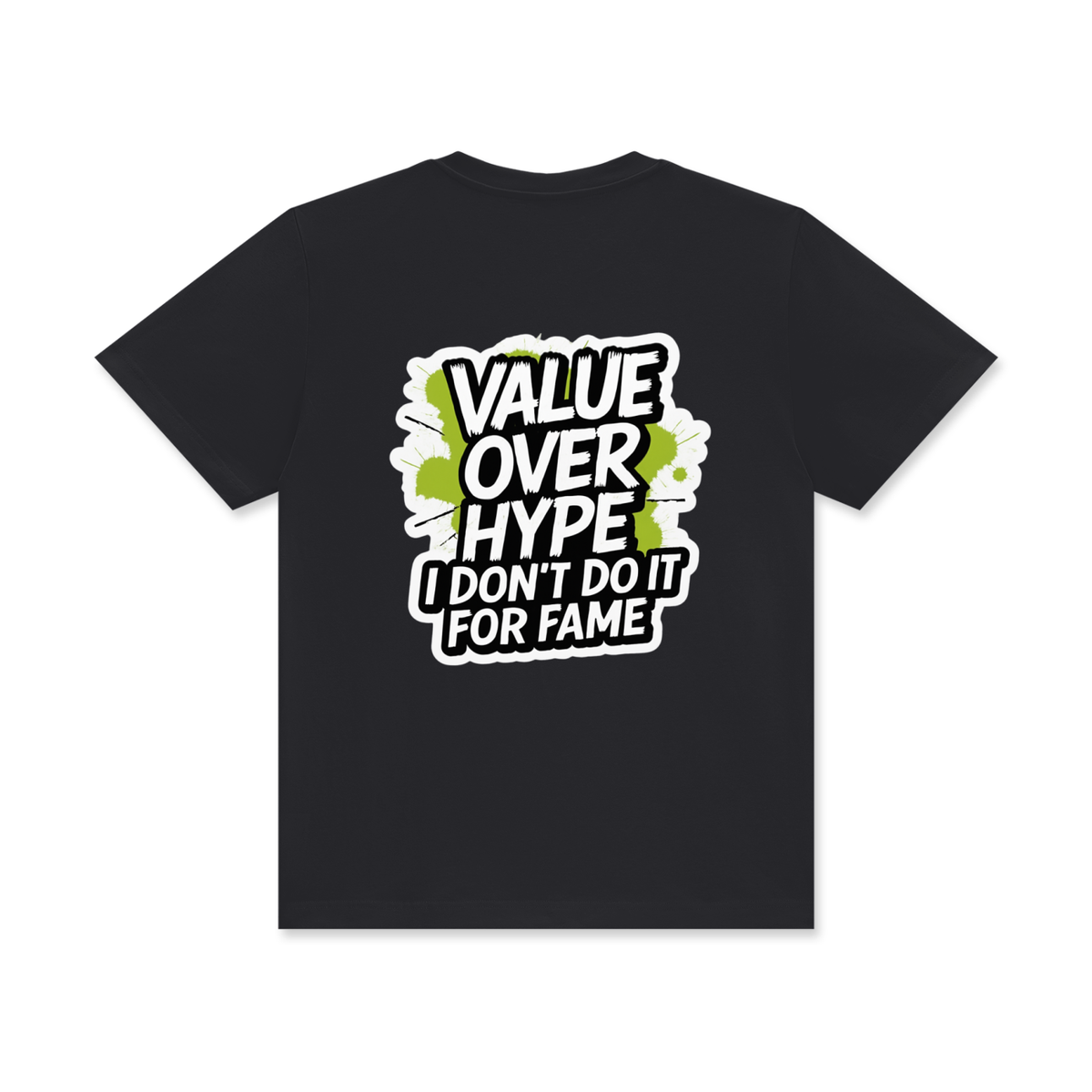 Value Over Hype Crew Neck Premium T-shirt