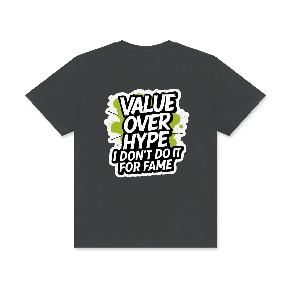 Value Over Hype Crew Neck Premium T-shirt