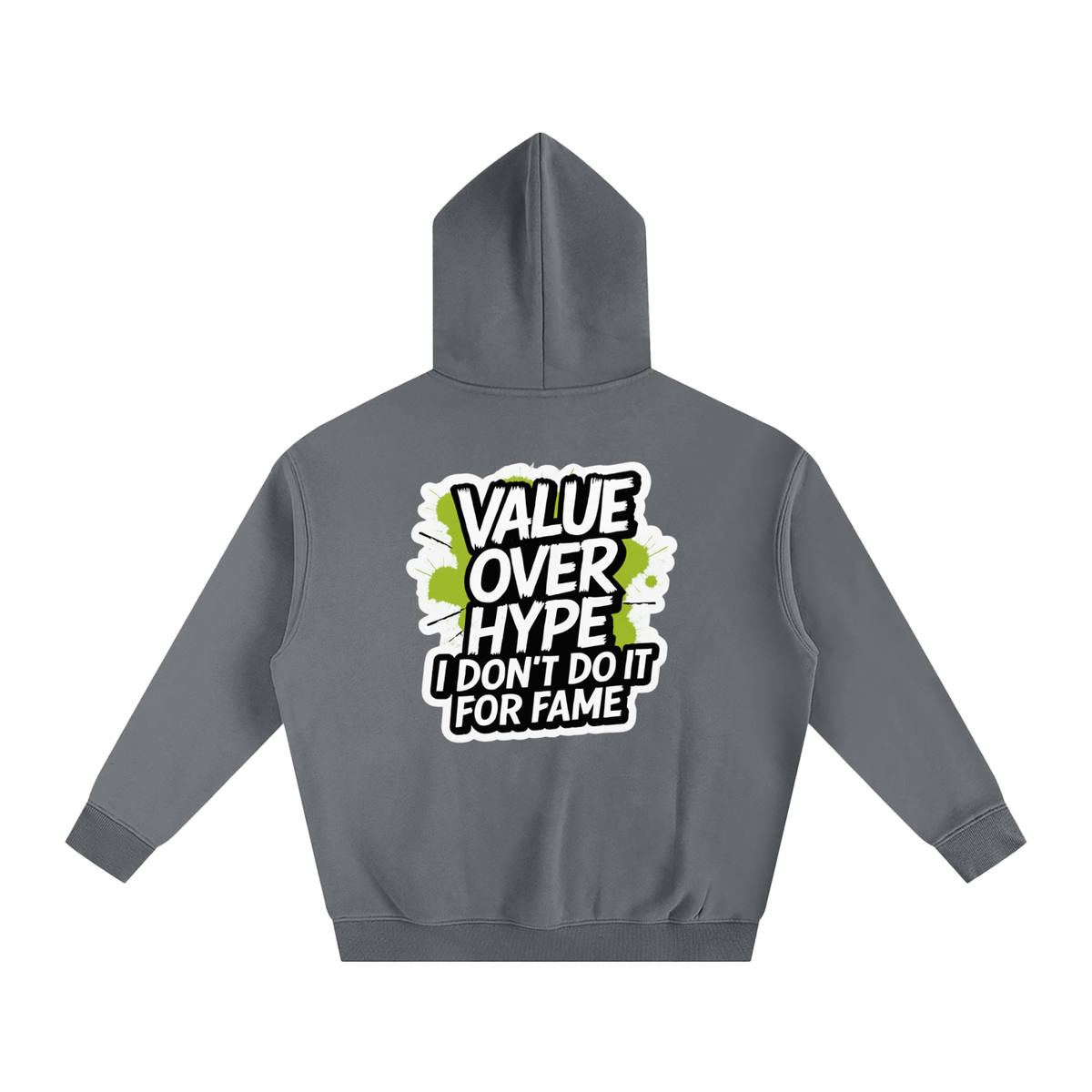 Value Over Hype Premium Hoodie