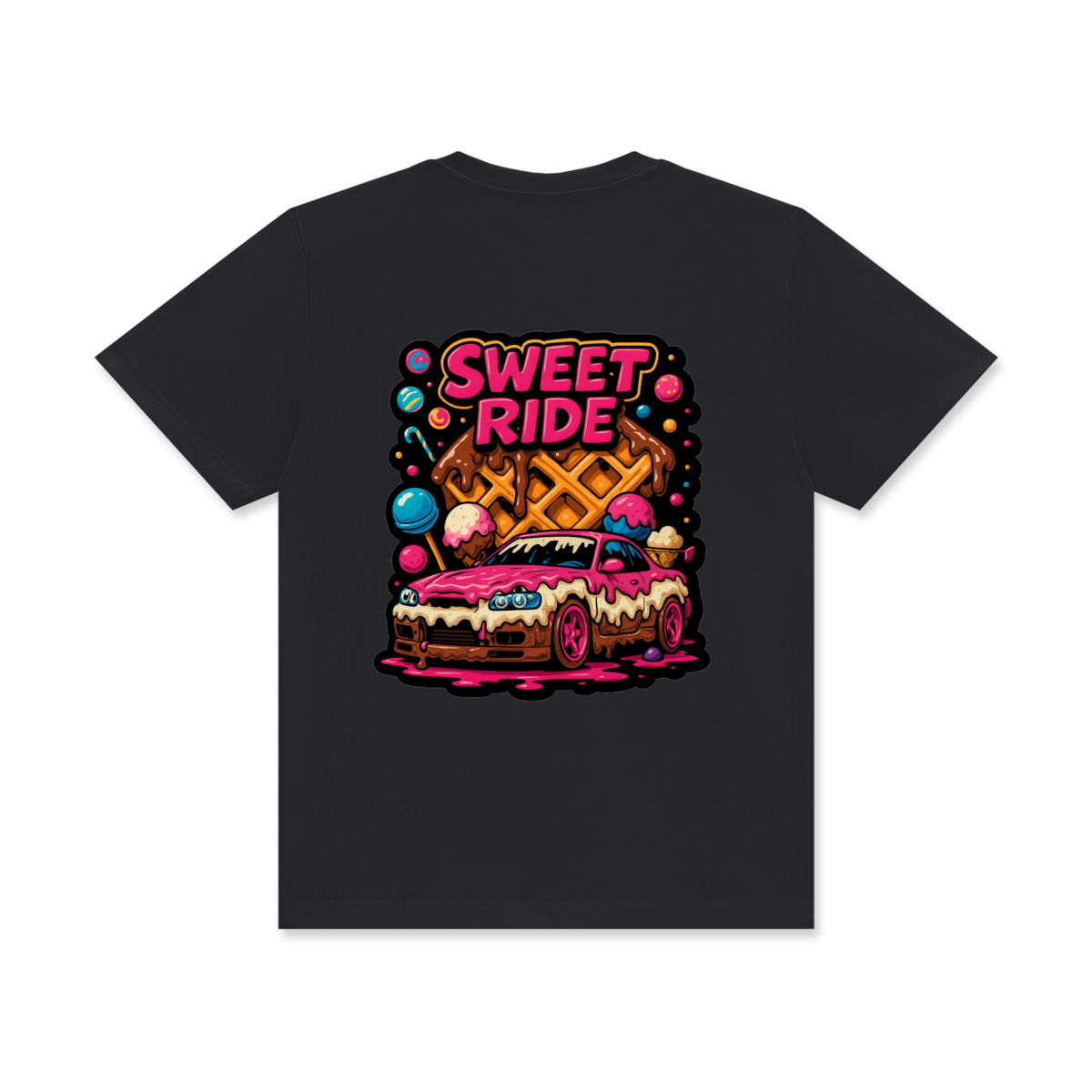Sweet Ride Premium Crew Neck Cotton T-Shirt